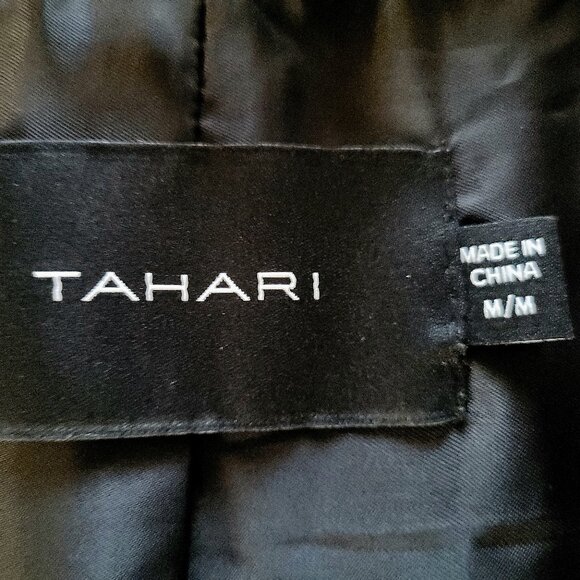 *NWT* Tahari Women's Medium Espresso Puffer Coat - Picture 5 of 7